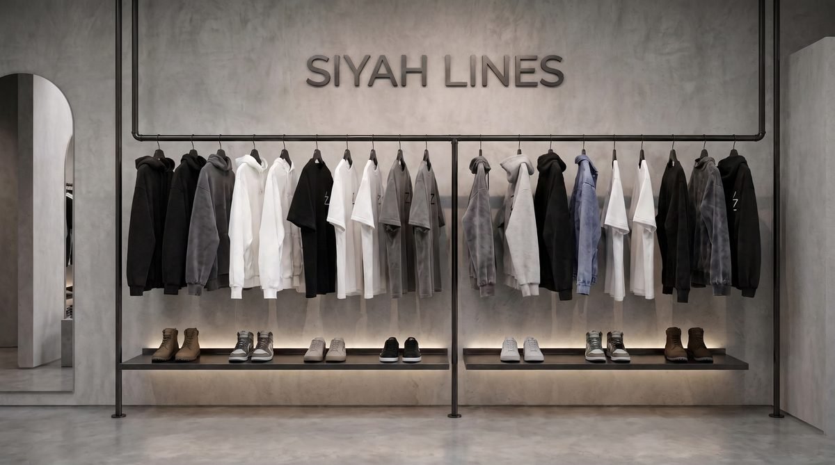Siyah Lines racks